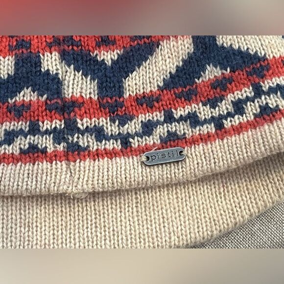 Pistil Beanie Brimmed Hat Knit Beanie Lamb Wool Blend Women OS - Picture 5 of 10